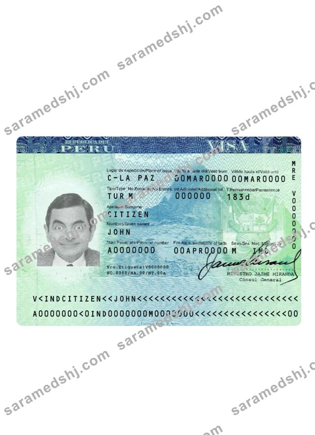 Peru tourist visa